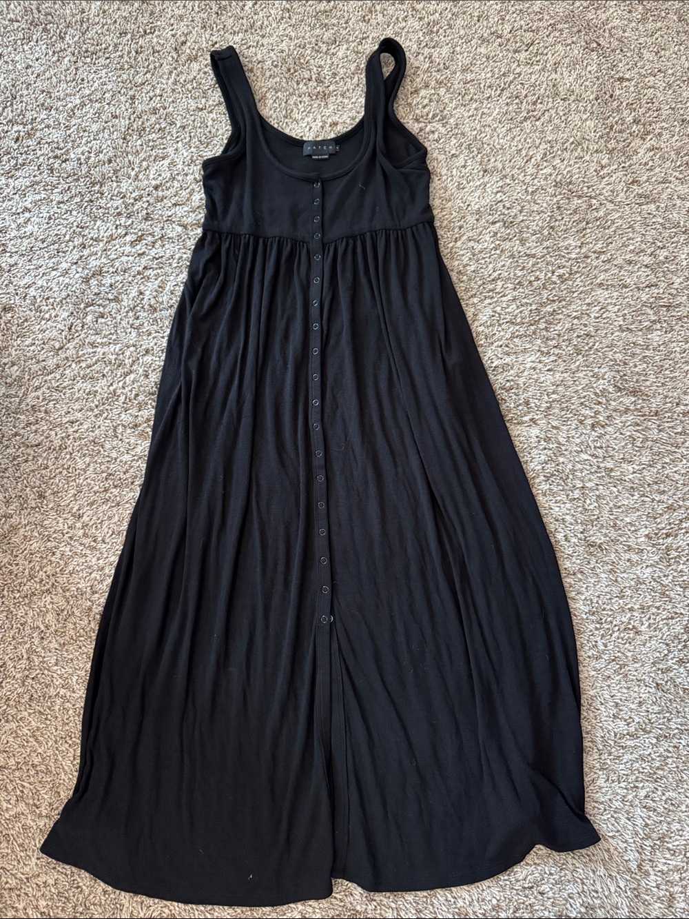The Softest Rib Nursing Tank Dress - Hatch Collection - Picture 4 of 6